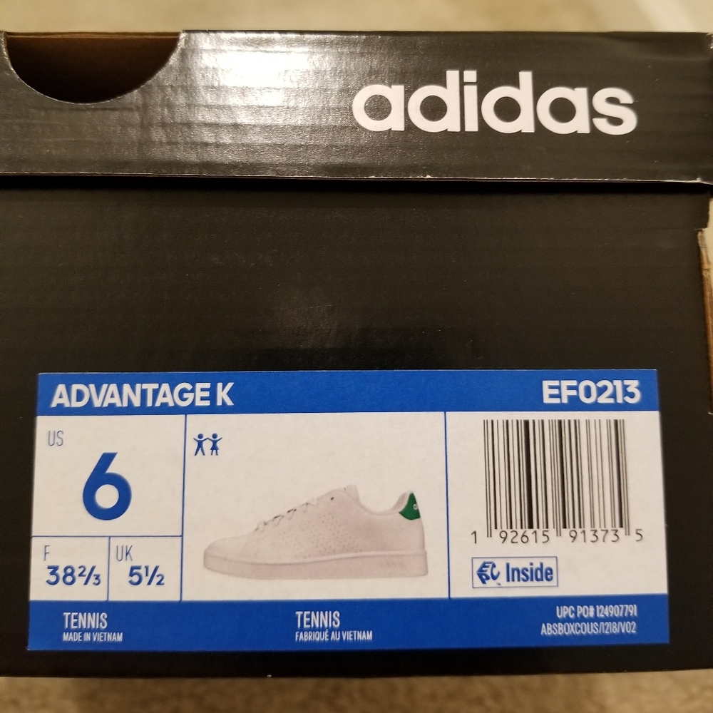Adidas Advantage Shoes big kids size 6 women siz - Picture 8 of 8